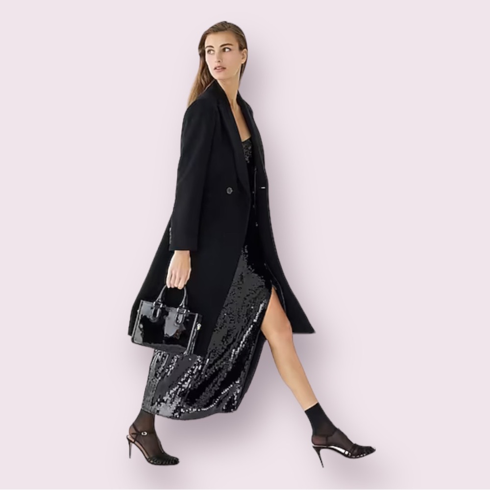 J.Crew Mirabelle topcoat in Italian wool-cashmere